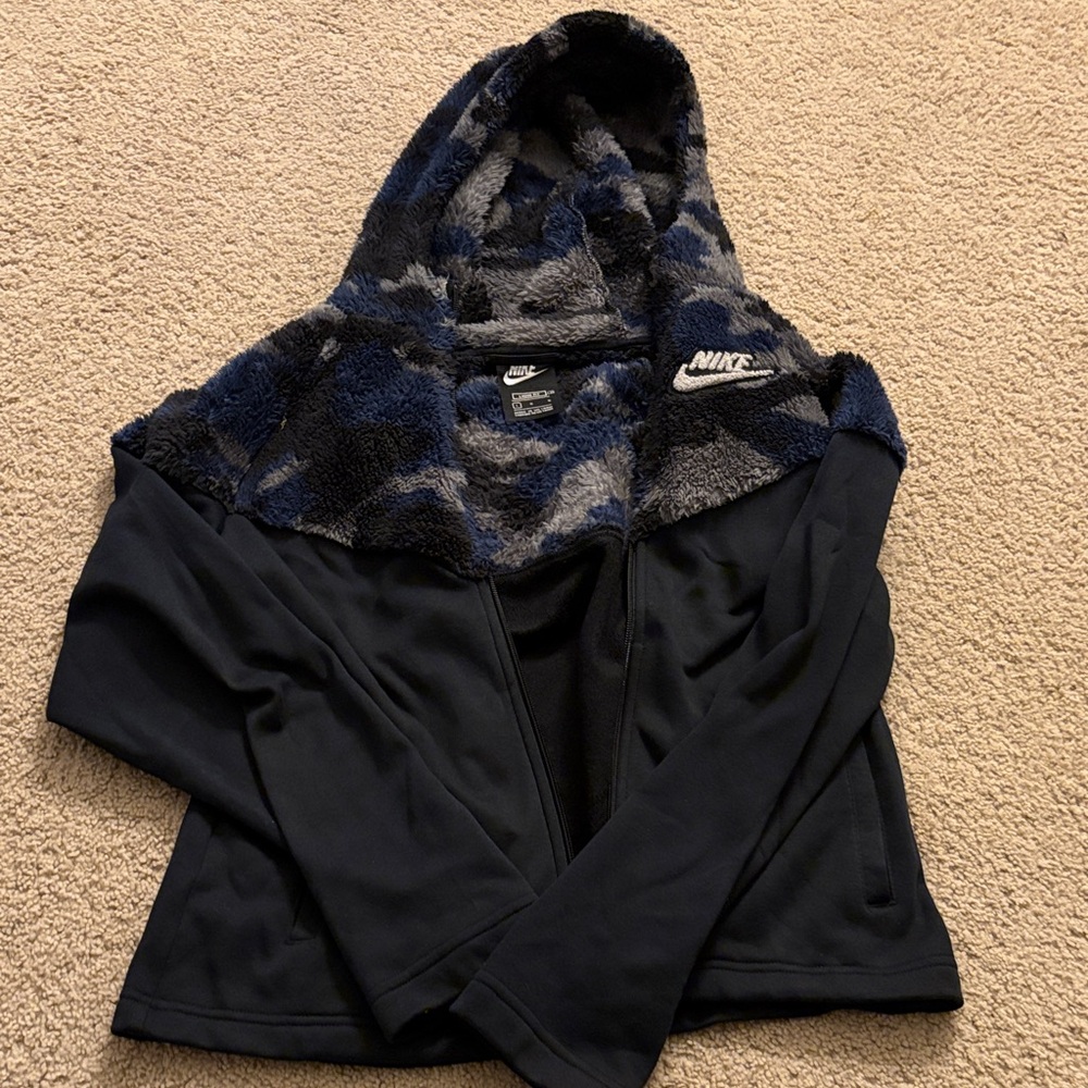 Nike Black and Blue Jacket